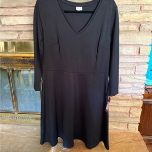 Merona Black Long Sleeve Dress